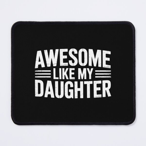 Item preview, Awesome Like My Daughter Men Vintage Fathers Day Dad1  designed and sold by RoyTill0Art.