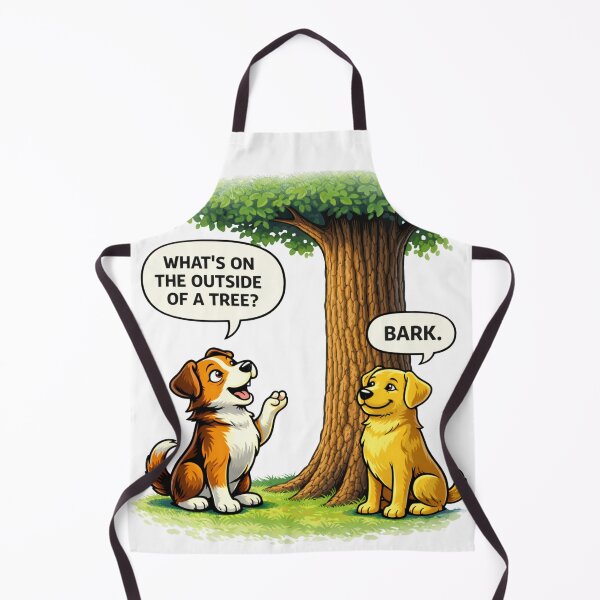 Item preview, What’s on the Outside of a Tree Bark Funny Dog Design designed and sold by TroyTheTerrific.