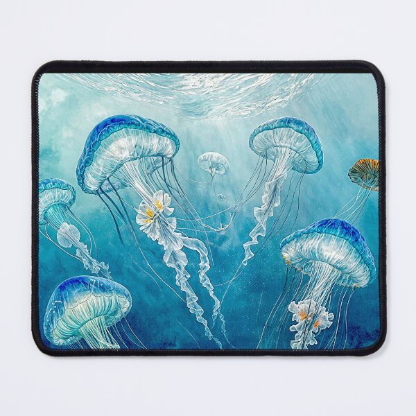 Item preview, Medusozoa, Meduza, Blue jellyfish float#5 designed and sold by Helios Be. Lavsh.