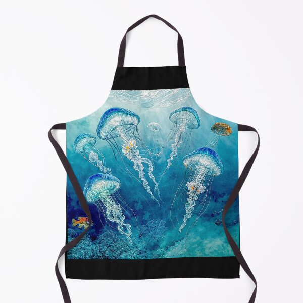 Item preview, Medusozoa, Meduza, Blue jellyfish float#5 designed and sold by Helios Be. Lavsh.