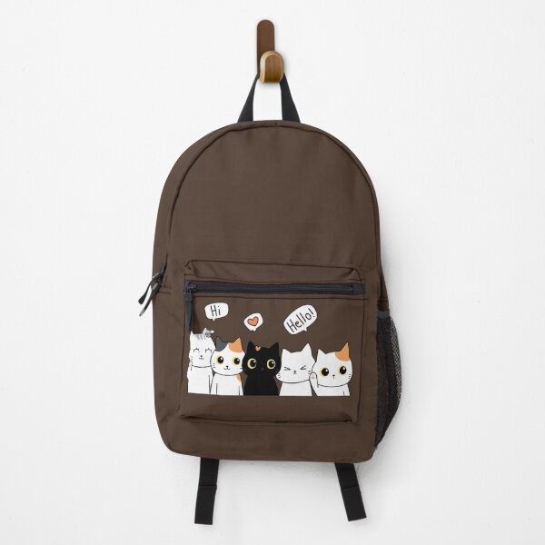 Item preview, Cute Cartoon Cats – Hello & Hi designed and sold by Mai-Rashed1009.
