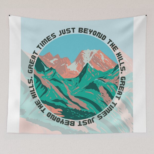 Item preview, Great times just beyond the hills- Vanoise designed and sold by studioarchive.