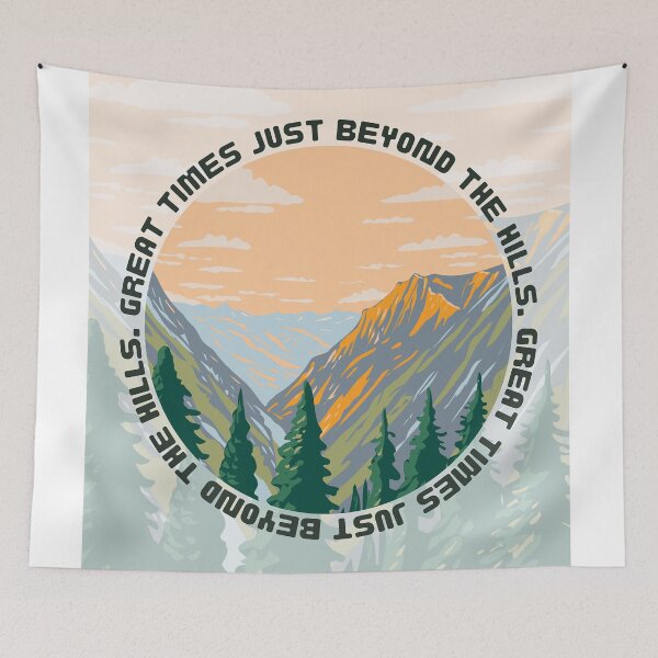 Item preview, Great times just beyond the hills- Lake Chelan Mountain range designed and sold by studioarchive.