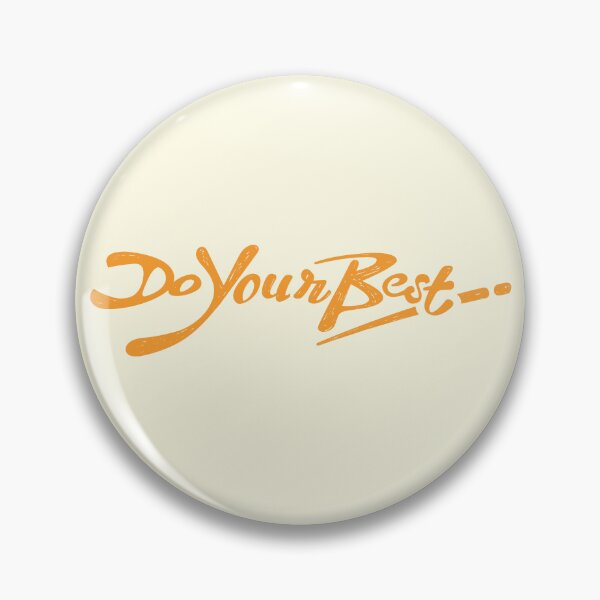 Item preview, Do Your Best Positive Thought in Orange designed and sold by Wiggly Lines.