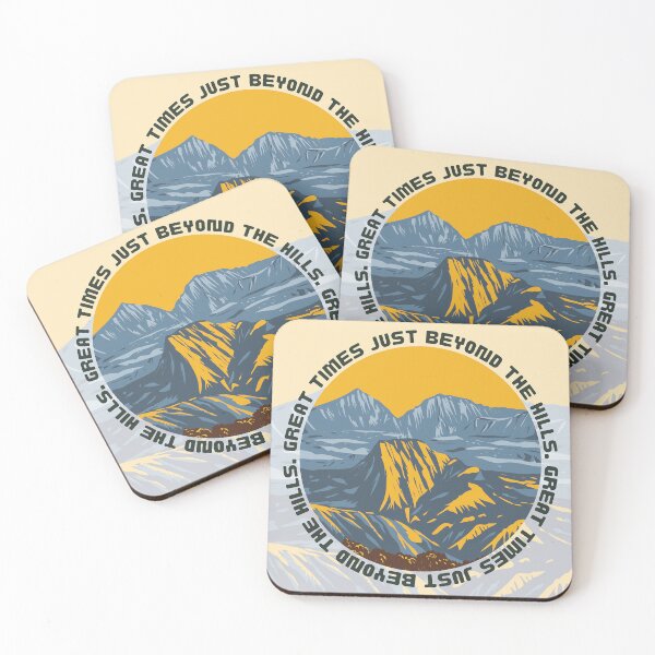 Item preview, Great times just beyond the hills- Réunion Mountain range designed and sold by studioarchive.