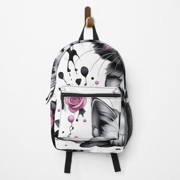 Item preview, Cute Gray Kitten with Ink Splash designed and sold by WhereHopeBlooms.