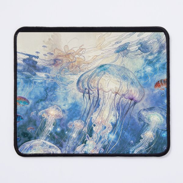 Item preview, Medusozoa, Meduza, Blue jellyfish float#6 designed and sold by Helios Be. Lavsh.