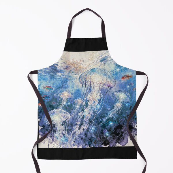 Item preview, Medusozoa, Meduza, Blue jellyfish float#6 designed and sold by Helios Be. Lavsh.