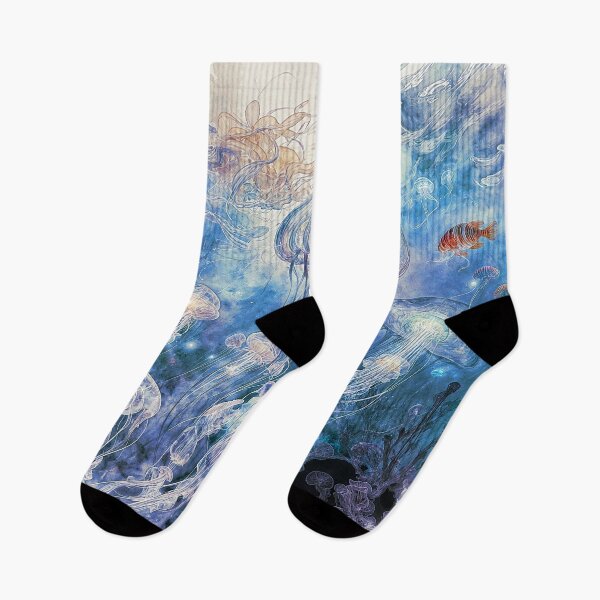 Item preview, Medusozoa, Meduza, Blue jellyfish float#6 designed and sold by Helios Be. Lavsh.