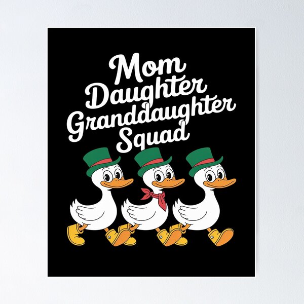 Item preview, Mom Daughter Granddaughter Squad Matching Mother's day Goose designed and sold by Voidbinder.