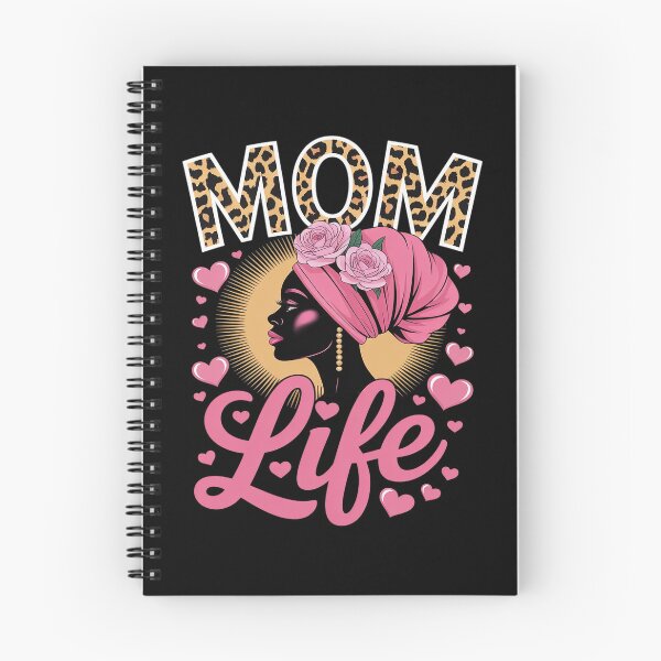 Item preview, Mom Life Black Woman Headwrap African American Mother's Day designed and sold by Voidbinder.