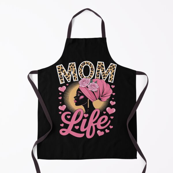 Item preview, Mom Life Black Woman Headwrap African American Mother's Day designed and sold by Voidbinder.