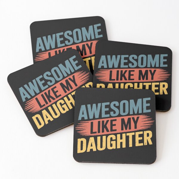 Item preview, Awesome Like My Daughter Parents' Day  designed and sold by RoyTill0Art.