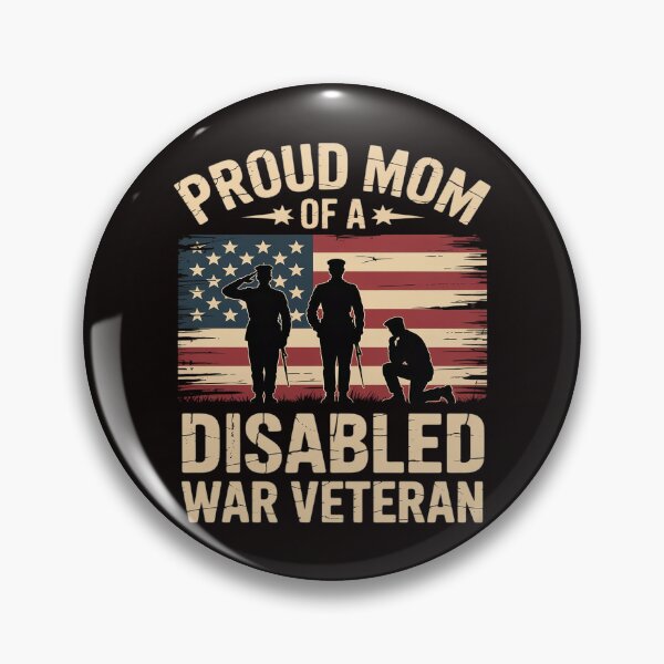 Item preview, Mom of a Disabled War Veteran designed and sold by Voidbinder.