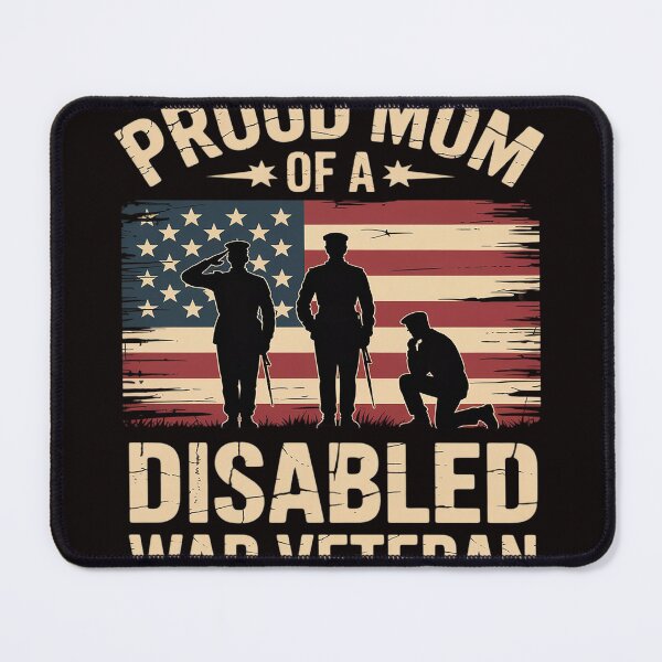 Item preview, Mom of a Disabled War Veteran designed and sold by Voidbinder.