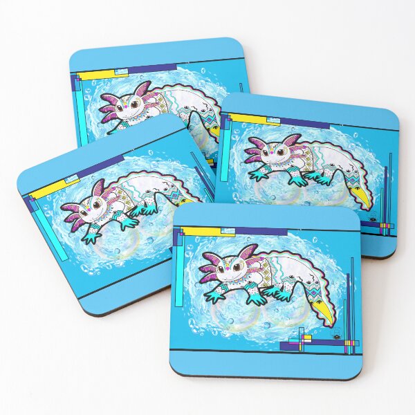 Item preview, Axolotl designed and sold by MariaKersuStudio.