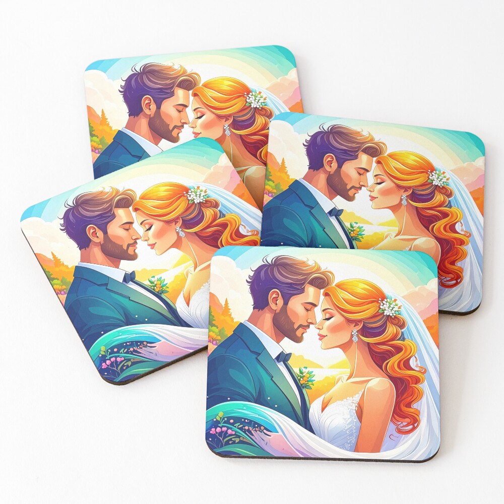 Item preview, Coasters (Set of 4) designed and sold by MoonLabDesign.