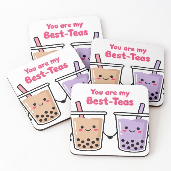 Item preview, You Are My Best-Teas Cute Bubble Tea Friendship Design designed and sold by CreativeHymms.