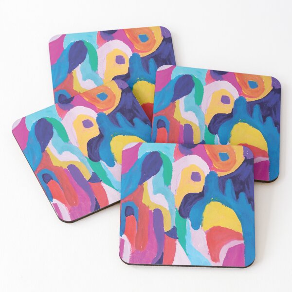 Item preview, Vibrant Abstract Flight Movement Bird Aviation Gouache Painting designed and sold by studioarchive.