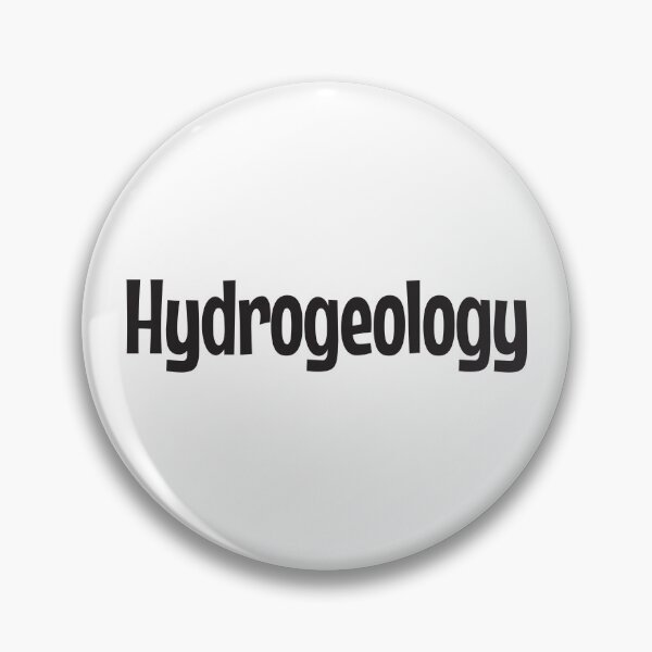 Item preview, Hydrogeology in black text designed and sold by Think4Prints.