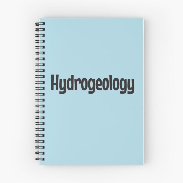 Item preview, Hydrogeology in black text designed and sold by Think4Prints.