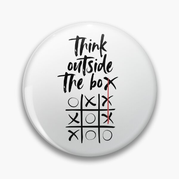 Item preview, Think Outside The Box To Make it happens designed and sold by xzdesigns.