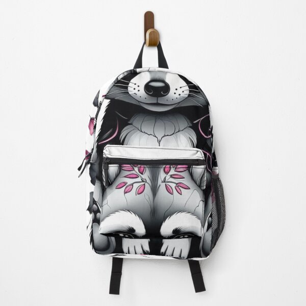 Item preview, Cute Raccoon with Ink Splash designed and sold by WhereHopeBlooms.