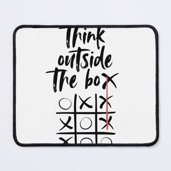 Item preview, Think Outside The Box To Make it happens designed and sold by xzdesigns.