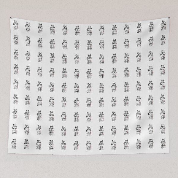 Item preview, Think Outside The Box To Make it happens designed and sold by xzdesigns.