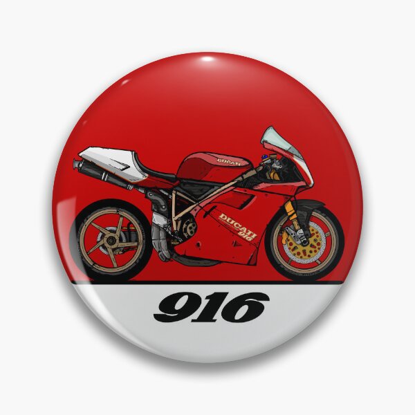 Item preview, Ducati 916 – Classic Italian Superbike Illustration designed and sold by sirchio23.