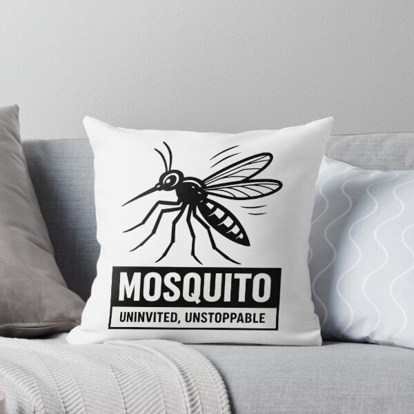 Item preview, Mosquito Uninvited Unstoppable designed and sold by WildlifeInc.