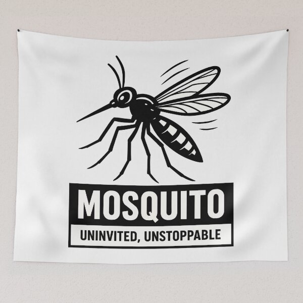 Item preview, Mosquito Uninvited Unstoppable designed and sold by WildlifeInc.