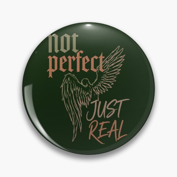 Item preview, Not Perfect Just Real – Authentic Life Streetwear Graphic designed and sold by Maximilianos.