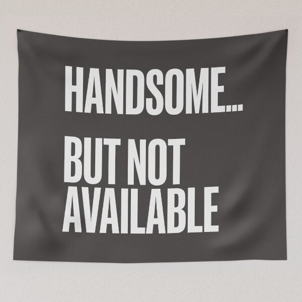 Item preview, Handsome....but not available: A bold  graphic. designed and sold by Boundless PixelForge.