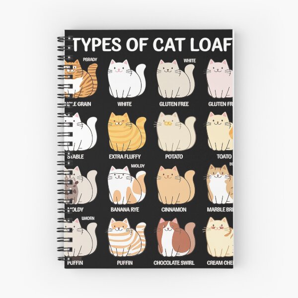 Item preview, Types of Cat Loaf Cute Kitten Kawaii Cats, Cat Lover  designed and sold by RuthGAArt.