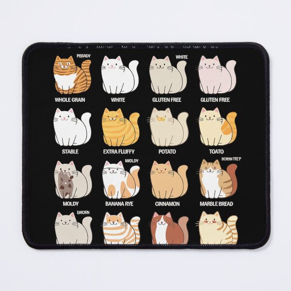 Item preview, Types of Cat Loaf Cute Kitten Kawaii Cats, Cat Lover  designed and sold by RuthGAArt.