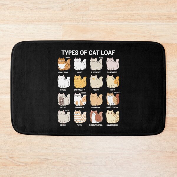 Item preview, Types of Cat Loaf Cute Kitten Kawaii Cats, Cat Lover  designed and sold by RuthGAArt.