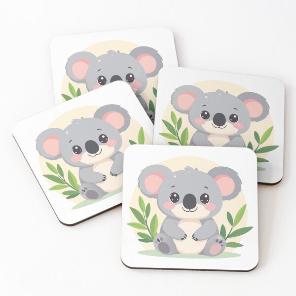 Item preview, Kawaii Koala – Cute Plush Koala Illustration designed and sold by Rocamisetas.
