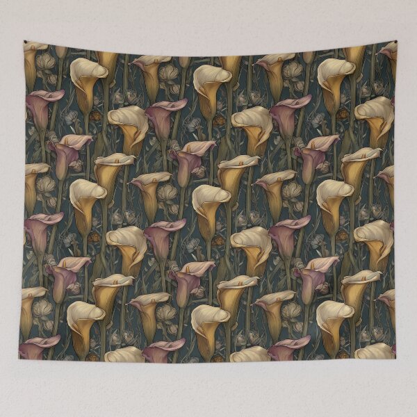 Item preview, Flourishing Calla Lilies Flower  - Birthday Flower Pattern  - Gifts For Guys designed and sold by RoyalStarsPatts.