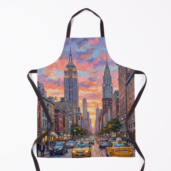 Item preview, New York Energy - Original Oil Painting Cityscape designed and sold by PrintShopGeneva.