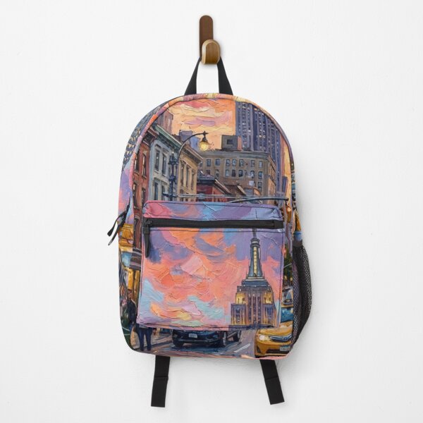 Item preview, New York Energy - Original Oil Painting Cityscape designed and sold by PrintShopGeneva.
