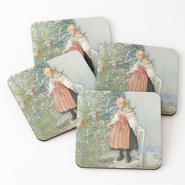 Item preview, Decorating the Tree by Carl Larsson designed and sold by tomorrowsart.