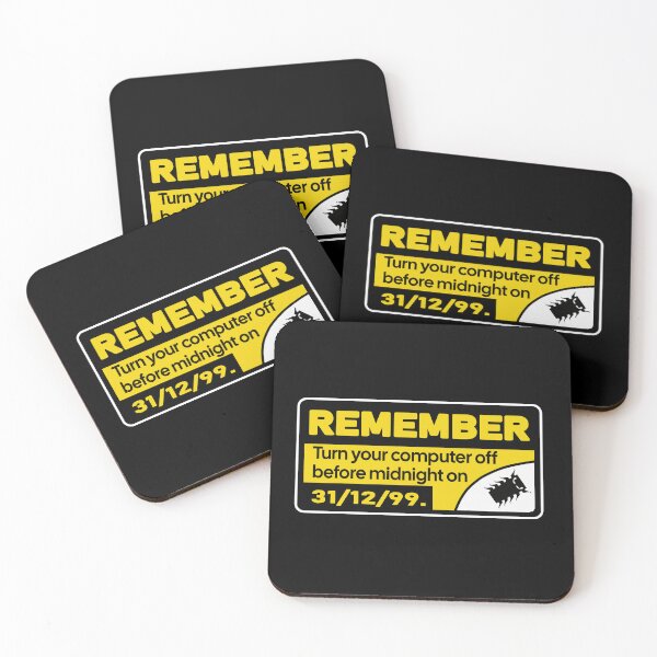 Item preview, Y2K Millennium Bug Reminder designed and sold by bonk-cycling.