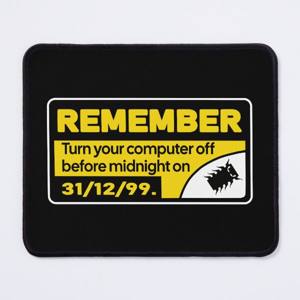 Item preview, Y2K Millennium Bug Reminder designed and sold by bonk-cycling.