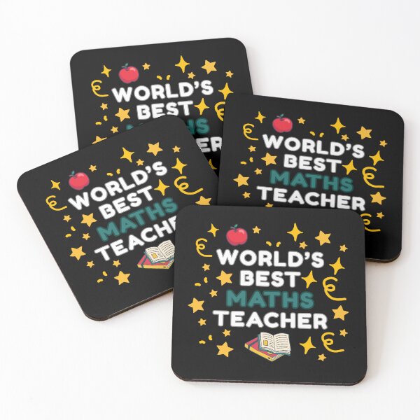Item preview, World’s Best Maths Teacher designed and sold by DixieGirlStudio.
