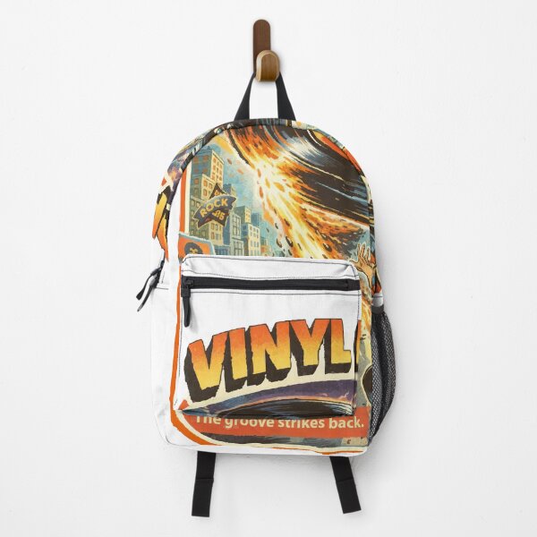 Item preview, Vinyl Drop – The Groove Strikes Back (Retro Record Collector Art) designed and sold by BeetleDots.