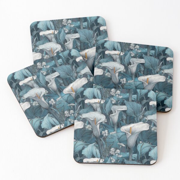 Item preview, Flourishing Calla Lilies Texture  - Botanical Garden Pattern  - Gift Sets For Women designed and sold by RoyalStarsPatts.