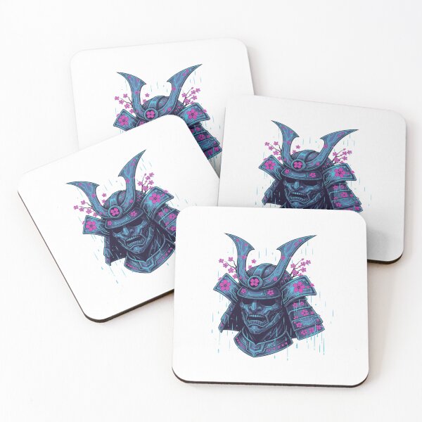 Item preview, Cyber Samurai: Ethereal Cherry Blossom Warrior Art designed and sold by MartinxMarie.