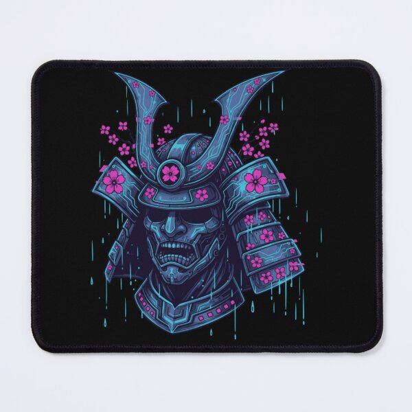 Item preview, Cyber Samurai: Ethereal Cherry Blossom Warrior Art designed and sold by MartinxMarie.