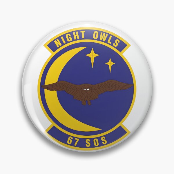 Item preview, Official Emblem of the 67th Special Operations Squadron (67 SOS) "Night Owls" designed and sold by CharlieDesings.